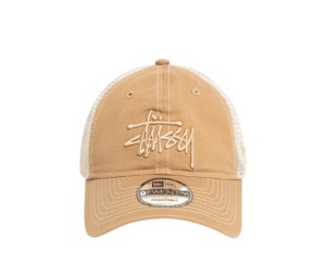 Buy Stussy New Era 9twenty Tonal Basic Trucker Khaki at Sasom – Authentic and Ready to Ship