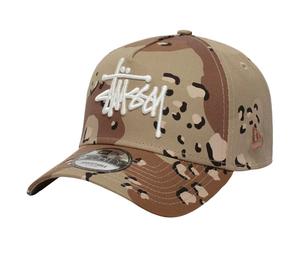 Buy Stussy x New Era Polyester Baseball Caps Unisex Sand at Sasom – Authentic and Ready to Ship