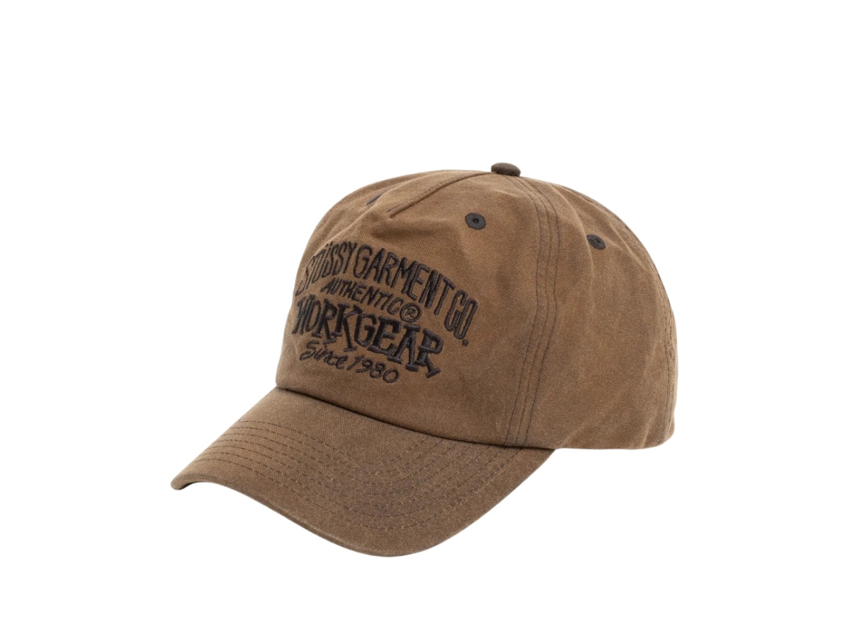 https://d2cva83hdk3bwc.cloudfront.net/1311206-brow-stussy-mid-depth-workgear-waxed-snapback-brown-2.jpg