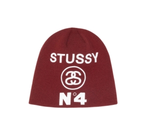 stussy SKULLCAP NUMBER 4 BONE ホワイト Stussy SKULLCAP NUMBER 4 Beanie Limited Ed | eBay