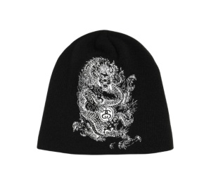 Buy Stussy Skullcap Dragon Print Black at Sasom – Authentic and Ready to Ship
