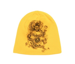Buy Stussy Skullcap Dragon Print Yellow at Sasom – Authentic and Ready to Ship