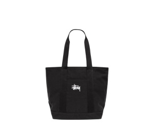 Buy Stussy Canvas Market Tote Black at Sasom – Authentic and Ready to Ship
