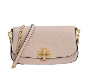 Buy TORY BURCH Britten Cow Leather Shoulder Bag One Shoulder Handbag Crossbody Bag Small Size Women's Eggshell Powder at Sasom – Authentic and Ready to Ship