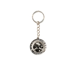 Buy Stussy Spinning Dice Keychain Silver at Sasom – Authentic and Ready to Ship