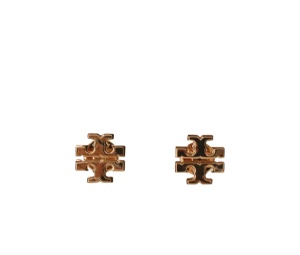 Buy Tory Burch Metal Stud Earrings Pink Gold at Sasom – Authentic and Ready to Ship