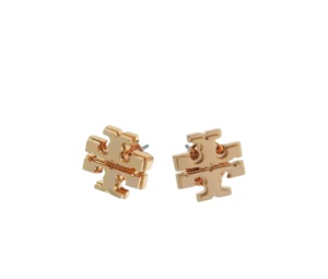 Buy Tory Burch Small Logo Stud Earrings Gold at Sasom – Authentic and Ready to Ship