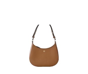 Buy Tory Burch Emerson Textured Cow Leather Shoulder Bag Hazelnut Brown at Sasom – Authentic and Ready to Ship