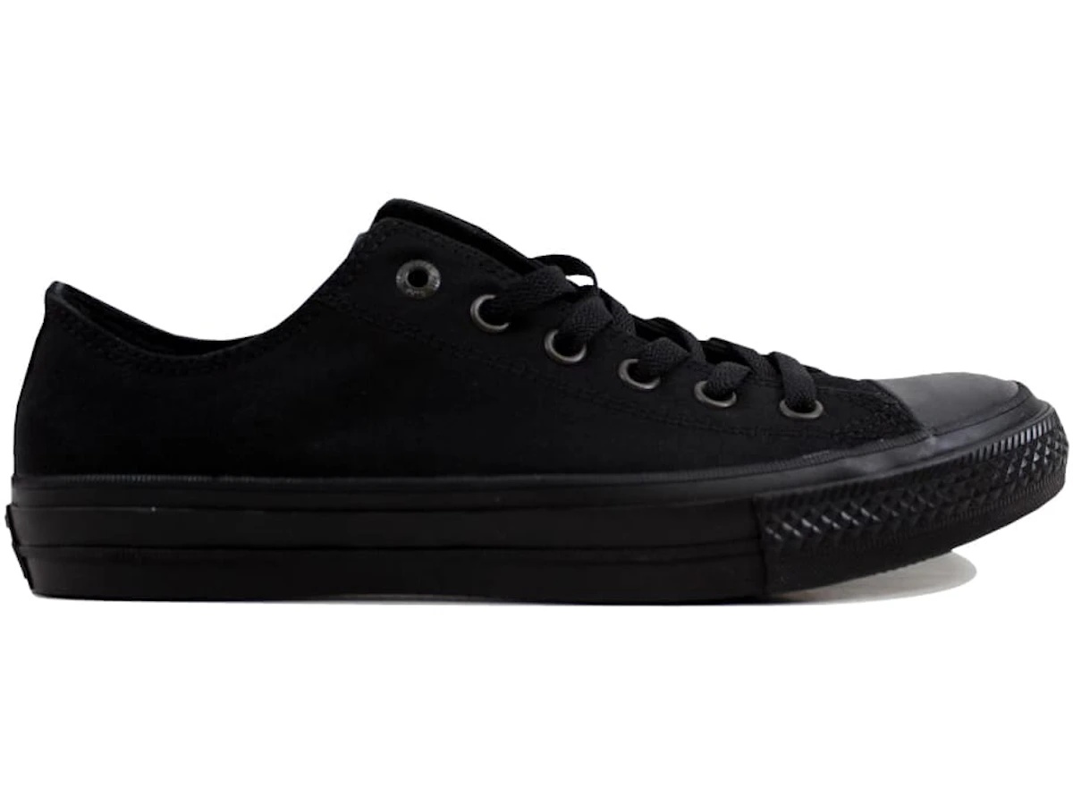 Chuck Taylor All Star Ii Ox Black Chuck Taylor All Star Ox Sneakers