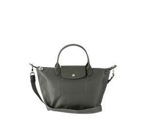 Buy Longchamp Le Pliage Neo Top-Handle Size S Grey at Sasom – Authentic and Ready to Ship