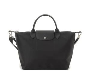 Buy Longchamp Le Pliage Néo Polyamide Canvas With Leather Shoulder Bag Dumpling Bag Handbag Medium Size Men's Black at Sasom – Authentic and Ready to Ship