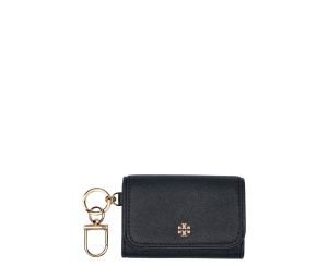 Buy Tory Burch Emerson Flap Card Case Black at Sasom – Authentic and Ready to Ship