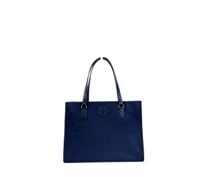 Buy Tory Burch  Ella Small Tote Bag Navy at Sasom – Authentic and Ready to Ship