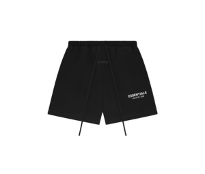 Buy Fear of God Essentials Classic Sweatshort Jet Black (SS25) at Sasom – Authentic and Ready to Ship