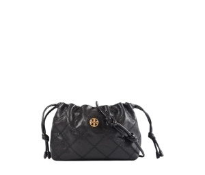 Buy Tory Burch Willa Drawstring Bag Black at Sasom – Authentic and Ready to Ship