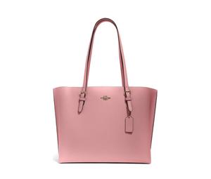 Buy Coach Mollie Leather With Fabric Tote Bag Shopping Bag Handbag Shoulder Bags Women's Pink at Sasom – Authentic and Ready to Ship