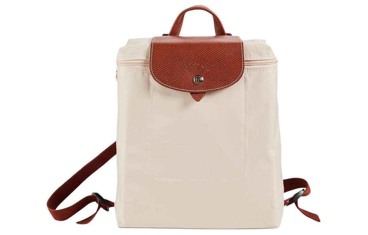 Longchamp Beige Backpack Foulonné leather backpack Longchamp Beige in Leather - 65986839 main image 2