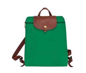 Buy Longchamp Le Pliage Cow Leather Backpack Women's Green at Sasom – Authentic and Ready to Ship