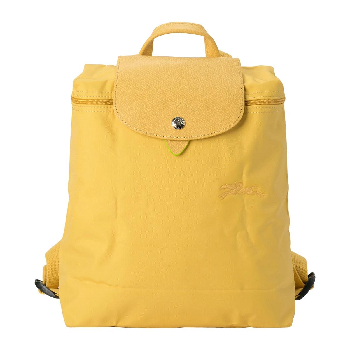 Longchamp Yellow Nylon Backpack Pliage backpack Longchamp Yellow in Synthetic - 36722292 main image 2