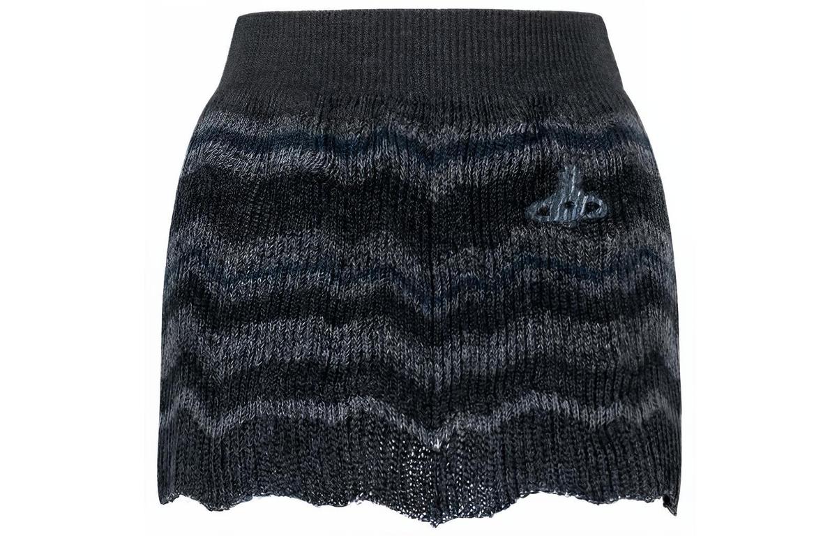 Vivienne Westwood｜SKIRTS (BEDROCK SKIRT (18020012 K003F Vivienne Westwood Linen and wool 18020012 K003F Navy Size M