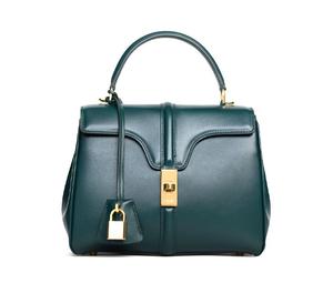 Buy Celine 16 Cow Leather Handbag Women's Amazon Green at Sasom – Authentic and Ready to Ship