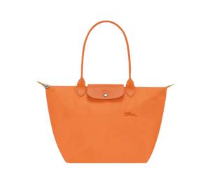 Buy Longchamp Recycled Polyamide Canvas Bag Dumpling Bag Handbag Shoulder Bag Women's Orange at Sasom – Authentic and Ready to Ship