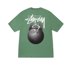 Stussy Angel T-Shirt Green Shop Authentic at SASOM