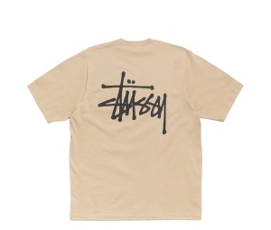 Buy Stussy Basic Stussy Tee Khaki at Sasom – Authentic and Ready to Ship