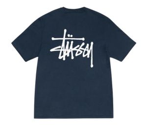 Buy Stussy Basic Stussy Tee Navy at Sasom – Authentic and Ready to Ship