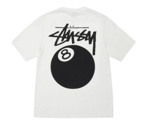 Buy Stussy 8 Ball Tee Pigment Dyed Natural at Sasom – Authentic and Ready to Ship
