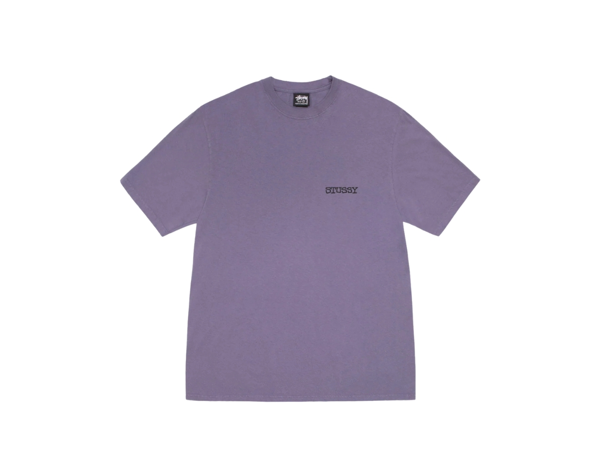 早期完売★Stussy★RESPECT THE POOL TEE PIGMENT DYED GRAPE Buy Stussy Classic Gear Tee Pigment Dyed Grape | SASOM