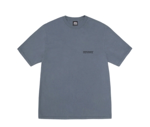 Buy Stussy Jumbo Tee Pigment Dyed Navy at Sasom – Authentic and Ready to Ship