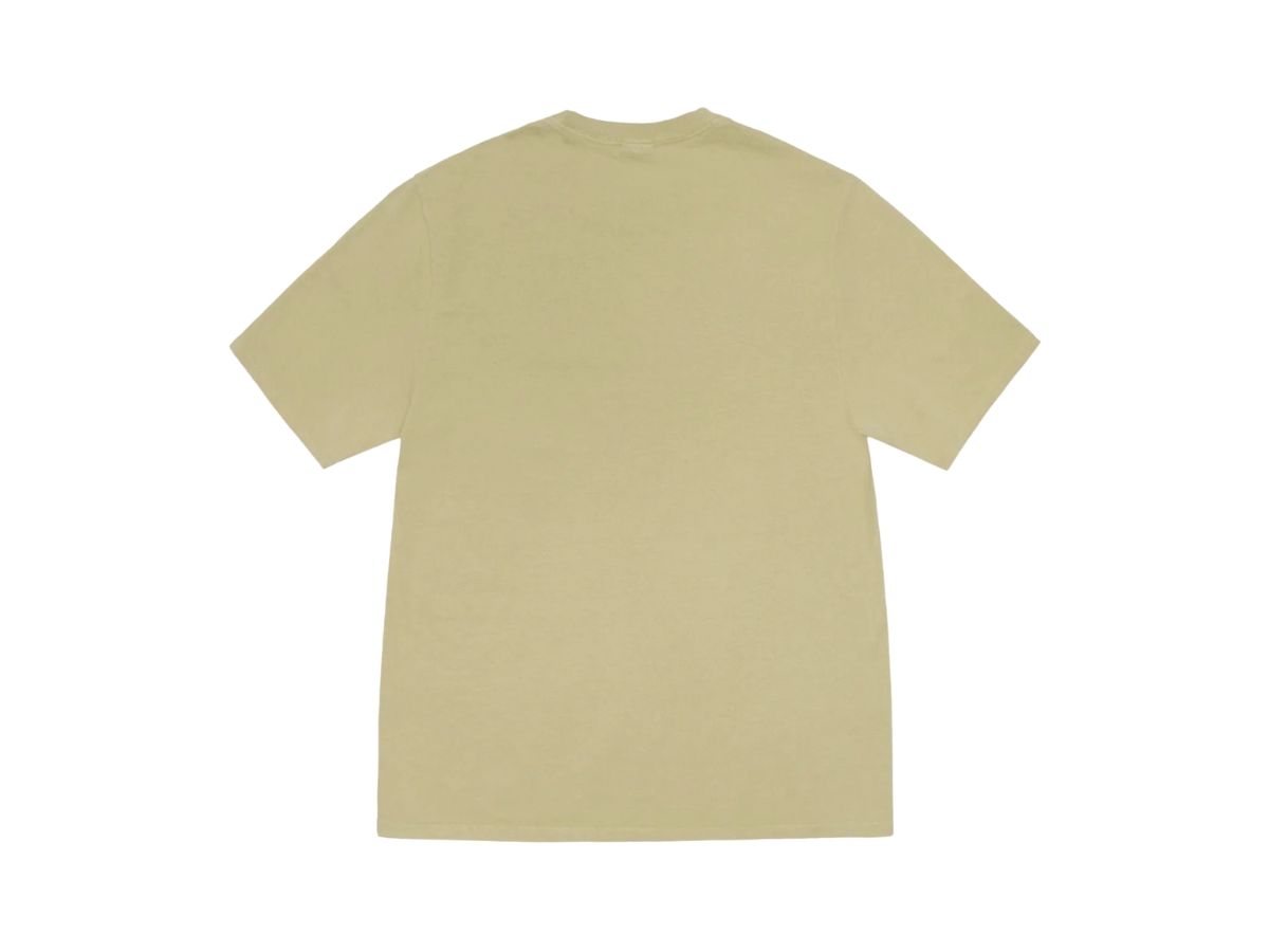 ★関税込★Stussy★Stussy Pigment Dyed Arched T-shirt★Elm★ Stussy Arched Pig. Dyed Tee Natural Men's - SS25 - US
