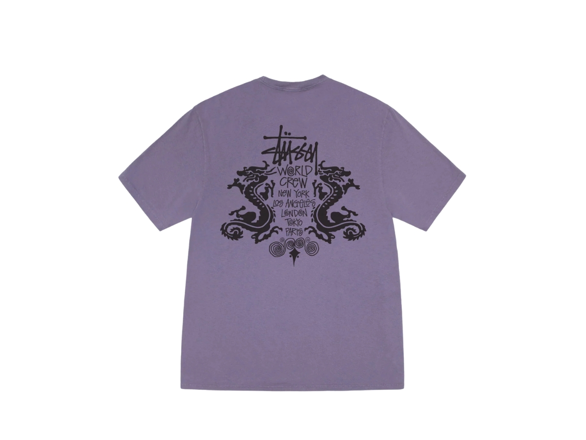 早期完売★Stussy★RESPECT THE POOL TEE PIGMENT DYED GRAPE Respect The Pool Tee Pigment Dyed – Grape | Tees | Stüssy