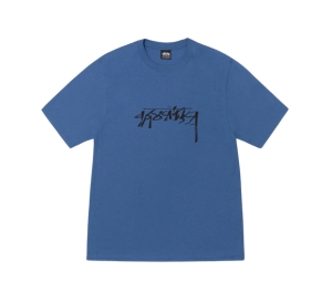 Stussy Sliced Tee Olive Shop Authentic at SASOM