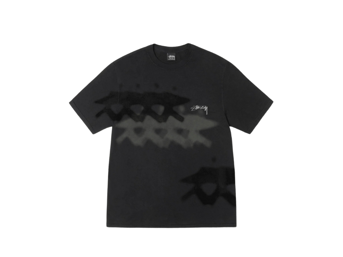 Buy Stussy Low Tide Tee Pigment Dyed Black | SASOM