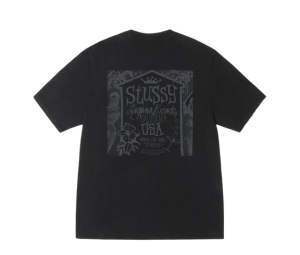 Buy Stussy Beach House Tee Pigment Dyed Black at Sasom – Authentic and Ready to Ship
