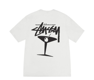 Buy Stussy Martini Tee Pigment Dyed Natural at Sasom – Authentic and Ready to Ship