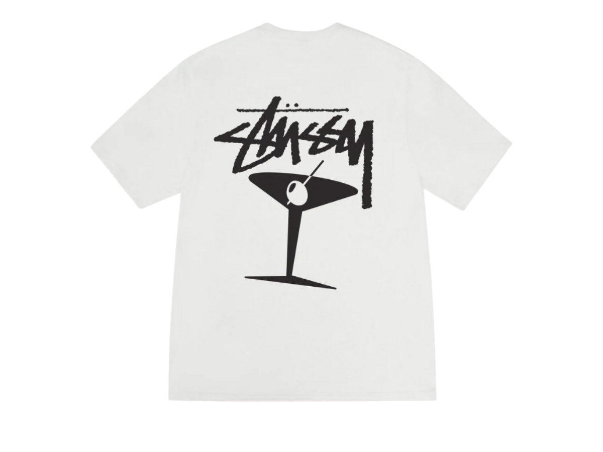 Buy Stussy Martini Tee Pigment Dyed Natural | SASOM
