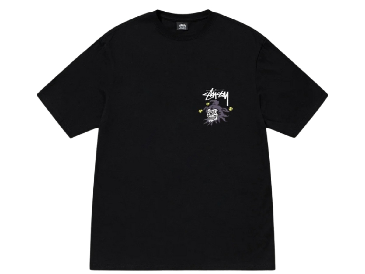 Stussy Joker Tee Black Shop Authentic at SASOM