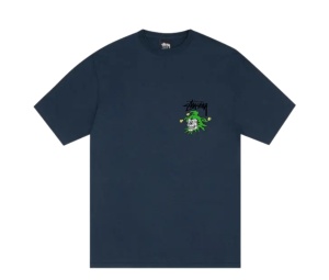 Stussy Joker Tee Black Shop Authentic at SASOM