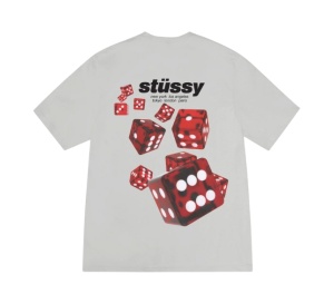 Buy Stussy Rollers Tee Fog at Sasom – Authentic and Ready to Ship