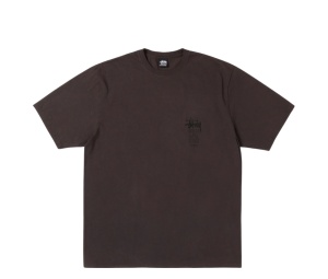 Buy Stussy Swim Out Tee Pigment Dyed Faded Black at Sasom – Authentic and Ready to Ship