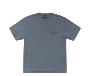 Buy Stussy International Design Tee Pigment Dyed Navy at Sasom – Authentic and Ready to Ship
