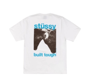 Buy Stussy Built Tough Tee White at Sasom – Authentic and Ready to Ship