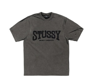 Buy Stussy Burly Stone Washed Tee Black at Sasom – Authentic and Ready to Ship