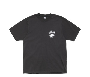 Buy Stussy Long Haul Tee Pigment Dyed Faded Black at Sasom – Authentic and Ready to Ship