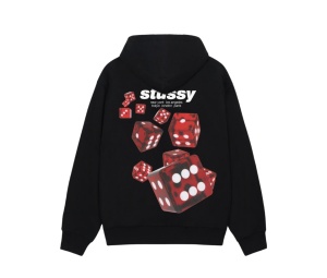 ช้อป Stussy David Carson Vespa Hoodie Blackของแท้ที่ SASOM