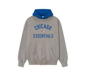 Buy Fear of God Cubs Sport Hoodie Concrete Heather Blue at Sasom – Authentic and Ready to Ship