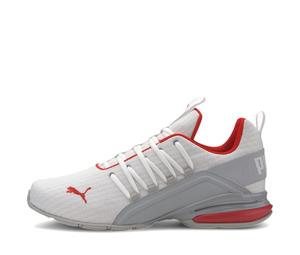 Buy Puma Axelion Block White Red at Sasom – Authentic and Ready to Ship